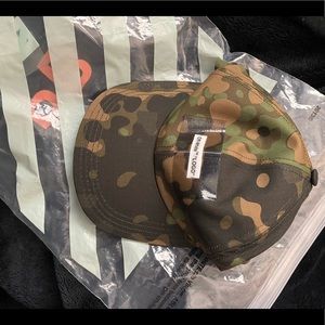 Off white camo hat